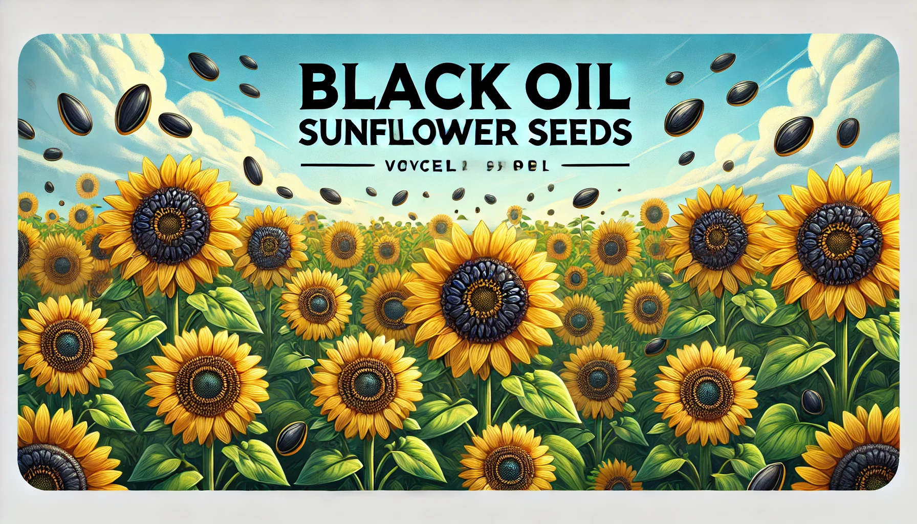 Black oil sunflower seeds