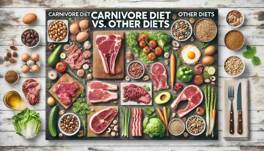 Carnivore Diet vs. Other Diets